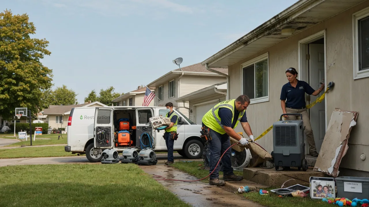 Water Damage Restoration in Vandemere, NC near me